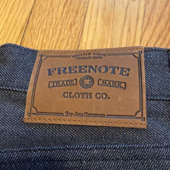 Unworn 30”x30” Freenote Cloth Portola Jeans - Picture 4 of 4